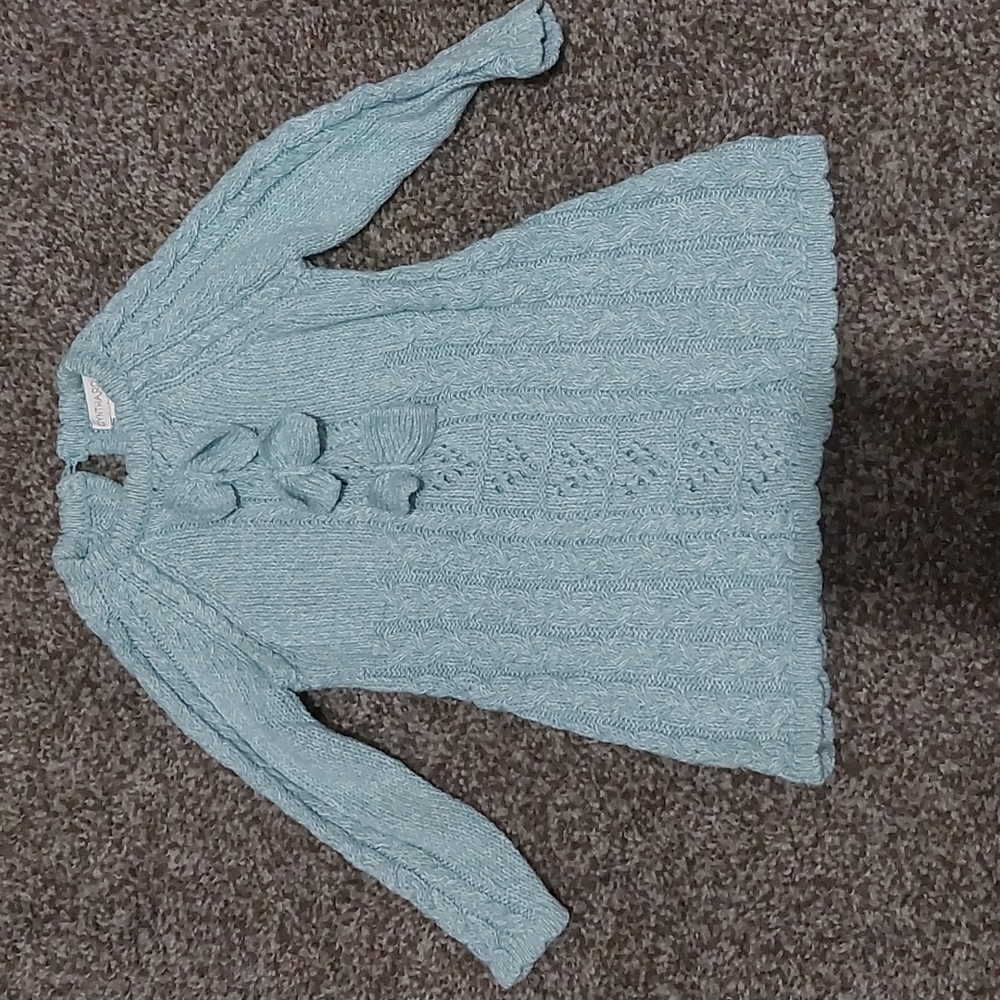 Blue Knitted Cynthia Rowley Dress